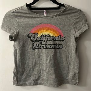 FabKids Girls Large California Dreamin’ T-Shirt